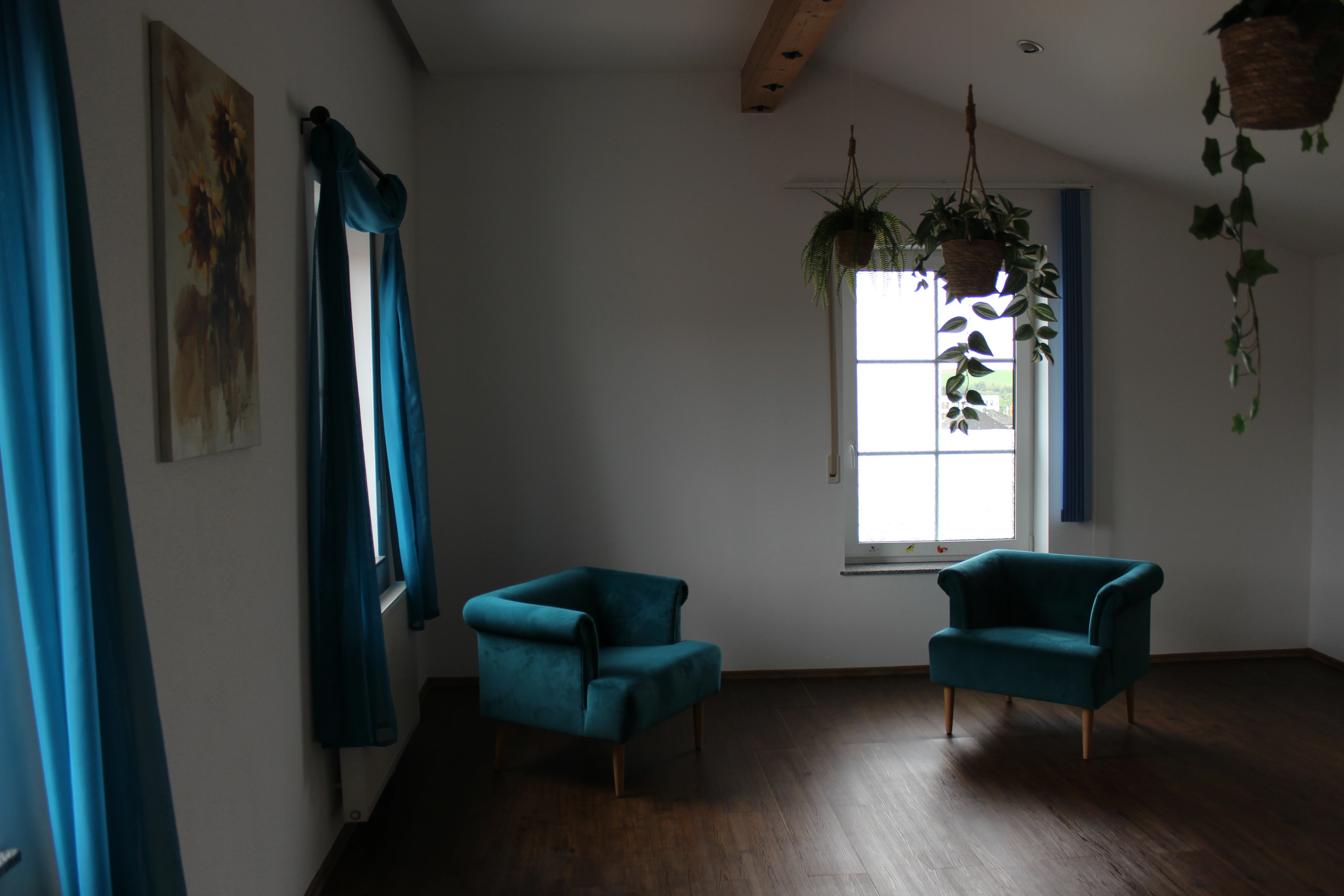 Angenehme Atmosphäre im Psychotherapieraum in Rohrbach-Berg