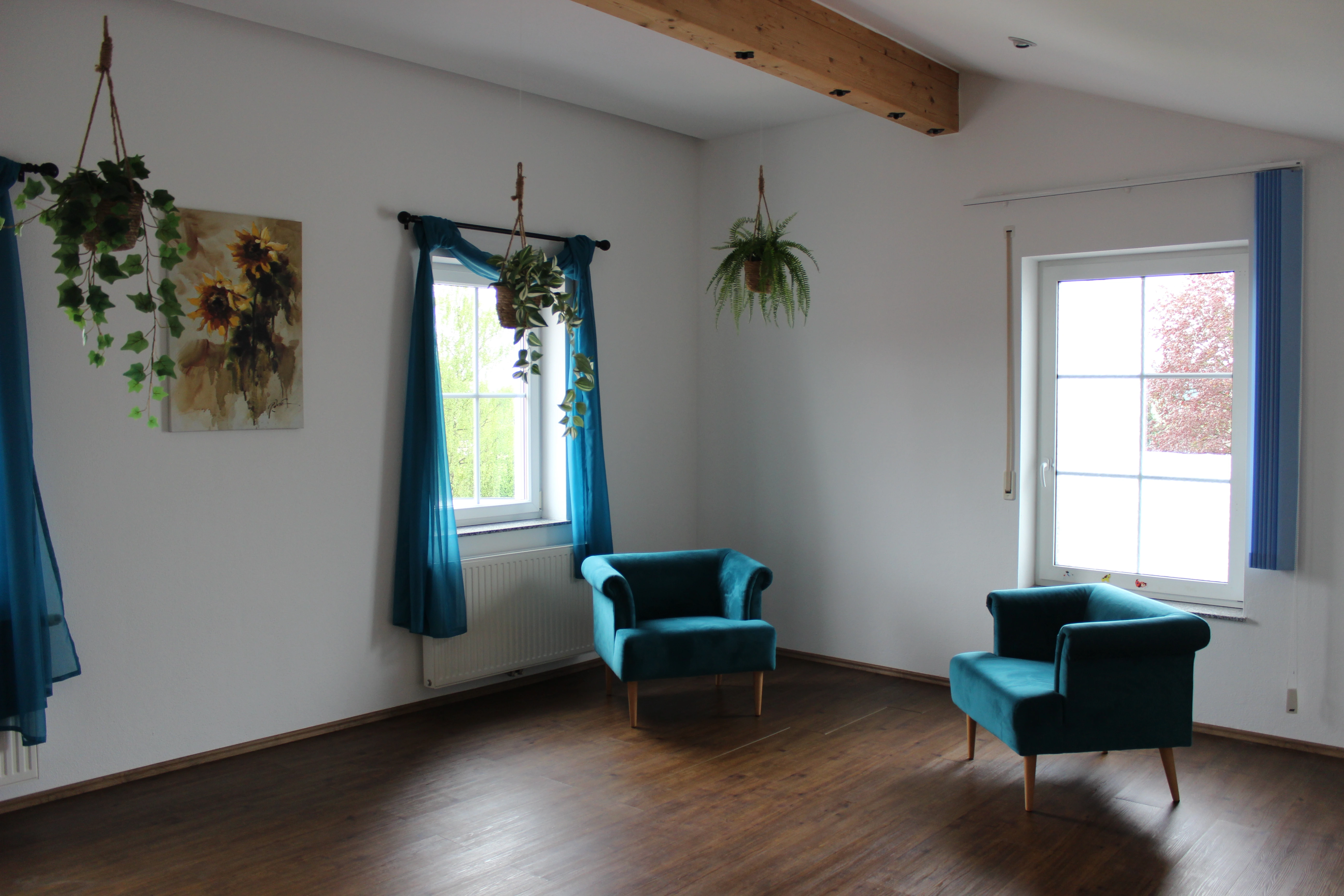 Therapiesitzbereich in der Praxis von Teresa Reisinger